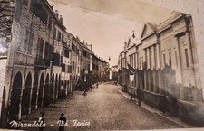 Cartolina D Epoca Via Fenice Molto Animata Fg Viag 1949 Bianco Nero Lucido N 11