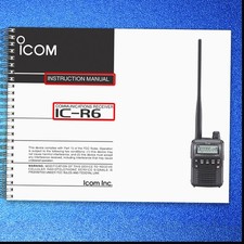 Icom receiver - ic-r6,