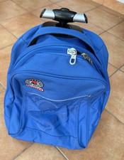 INVICTA zaino trolley scuola BLU con Spallacci - 48x35x22cm 35 lt