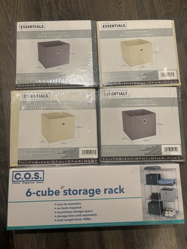 Portaoggetti cubi e 4 - portaoggetti,
