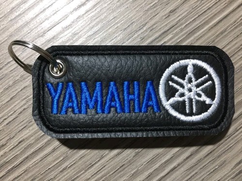 Portachiavi ricamato yamaha - ricamato,
