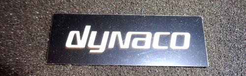 Adesivo logo dynaco - adesivo,