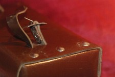 Borsa bicicletta in pelle