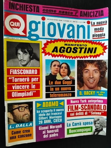 Qui giovani 1971 lucio - giovani,