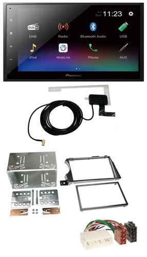 Pioneer dab mp3 bluetooth 2din - pioneer,