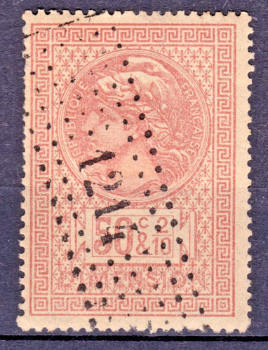 Timbre 1891 fiscaux - ,