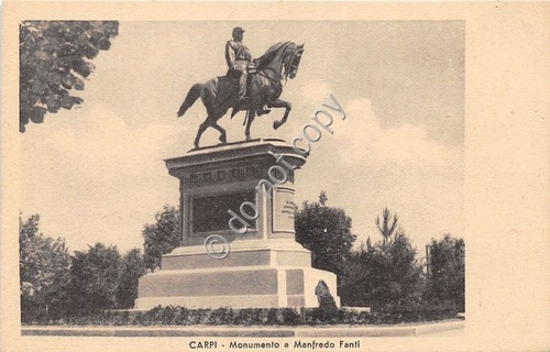 Cartolina postcard carpi - -,