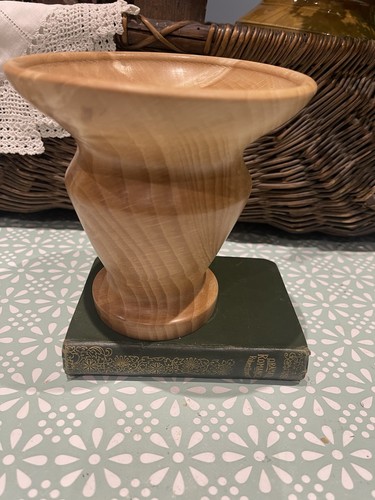 Vaso fiori secchi legno - vaso,