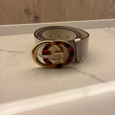 Cintura Gucci Gg in pelle