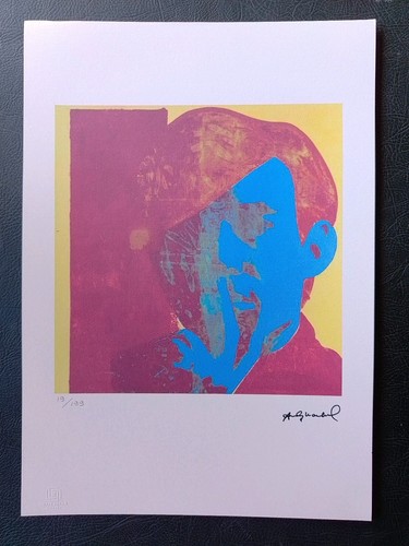 Andy warhol litografia - litografia, su