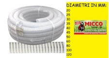 TUBO SPIRALATO USO ALIMENTARE RINFORZATO  ASPIRAZIONE ACQUA TRAVASO CORRUGATO