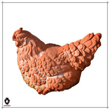 Stutua gallina decorativa in