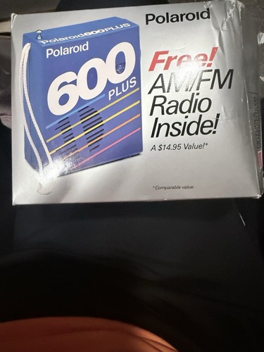 Polaroid 600 plus radio - polaroid,