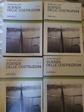 Odone Belluzzi Scienza Delle Costruzioni Opera Completa 4 Volumi 