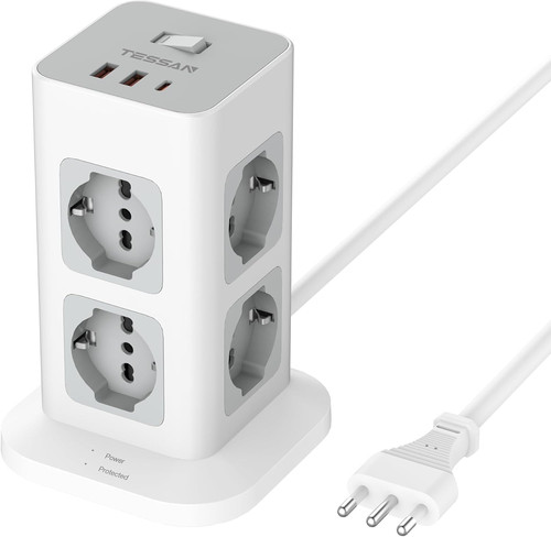 Ciabatta multipresa con usb - multipresa,