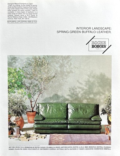 1990 roche bobois - 1990, parigi