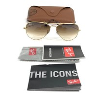 Ray‐Ban RB3025 Aviator Metal 001/51 – Montatura Oro • Lente Marrone Sfumato 55