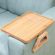 Couch Arm Tray,Bamboo Folding