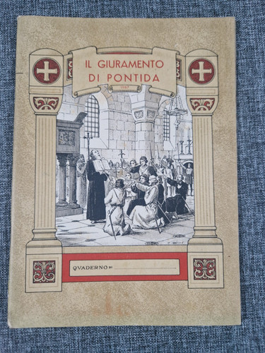 Quaderno antico giuramento - antico,
