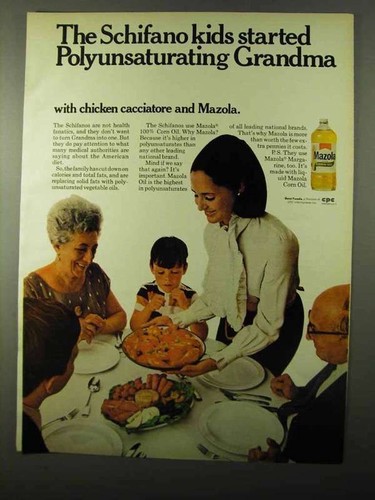 Pubblicità olio mais - olio,