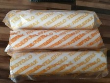 3 ROTOLI TELEFAX 124 mm  NUOVI IMBALLO ORIGINALE VINTAGE!!