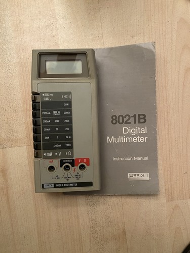 Fluke 8021b multimetro - 8021b,