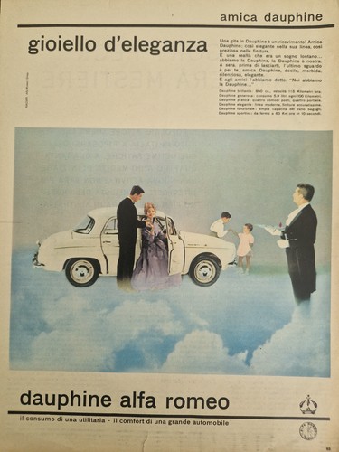 Alfa romeo dauphine auto - alfa,