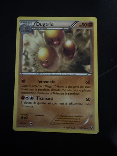 Carta pokemon dugtrio 146 - pokemon, 59/146