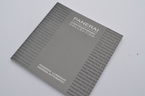 Panerai istruzione manuale - istruzione,