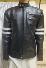 BASIC Nuovo Giacca Uomo Pelle