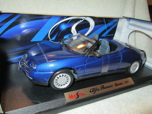Alfa romeo spider blue 18 - romeo,