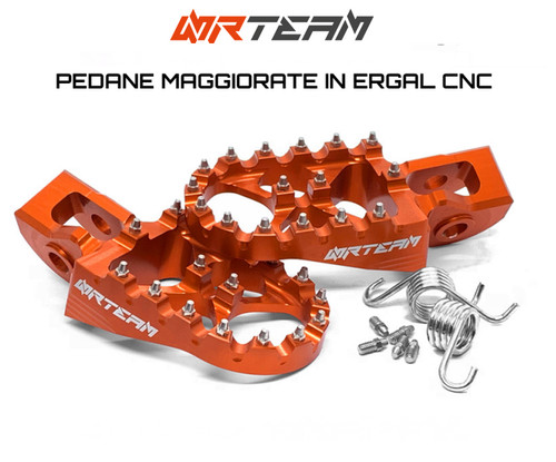Pedane maggiorate ergal - pedane,