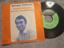 45g-GIORGIO FABIANO -STRADA BIANCA / MARIA MADDALENA- RARE BEAT OBSCURE ITALIA