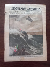 RIVISTA LA DOMENICA DEL CORRIERE N° 35 1924 MANOVRE NAVALI NEL MEDITERRANEO