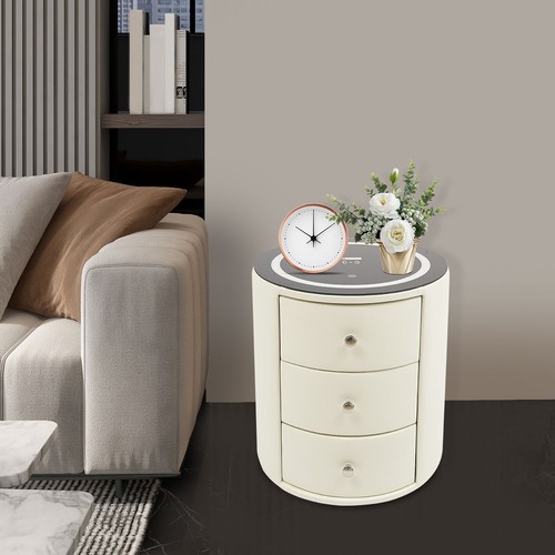 Comodino con stazione - comodino,