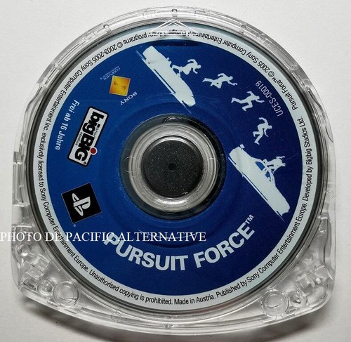 Umd jeu pursuit force pour - jeu,