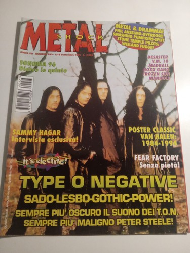 Metal shock rivista musica - shock,