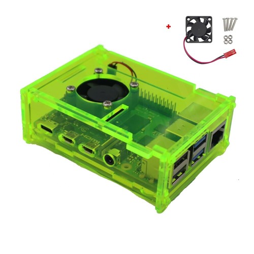 Custodia acrilica verde