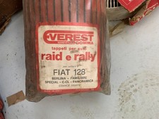 Everest Manifattura Gomma Tappeti Per Auto Rapid E Rally FIAT 128 Codice: 12207