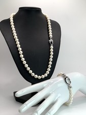 Akoya Silver CZ Pearl Set Gift