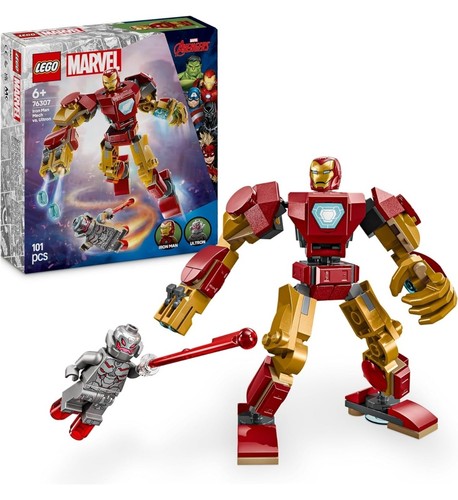 Lego marvel mech iron man - iron,