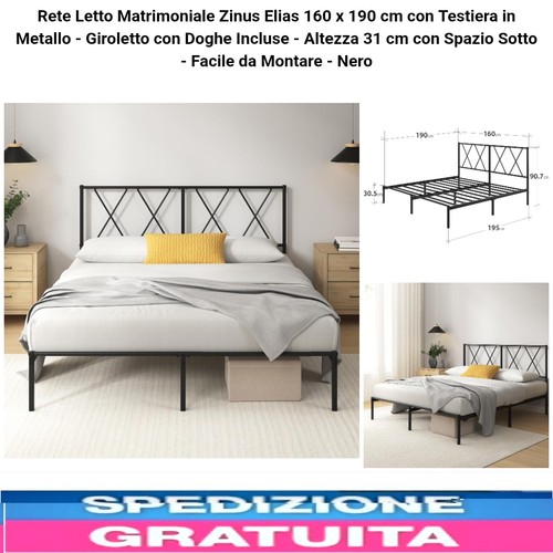 Struttura letto rete - letto,