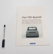 BROCHURE DEPLIANT FIAT 128 SPECIAL  EPOCA