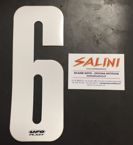 Numeri adesivi gara moto cross