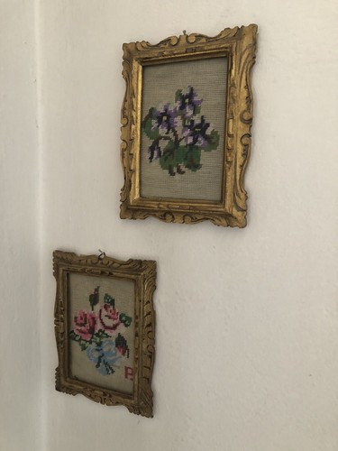 Quadri vintage ricamo - 2,