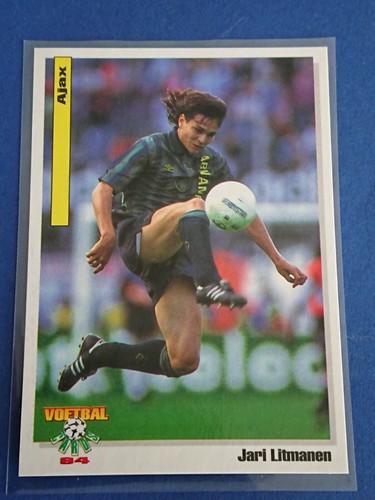 Jari litmanen rookie card - jari,