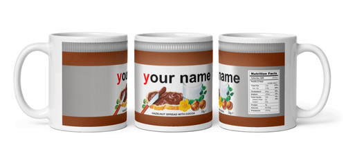 Personalised nutella chocolate - personalised,