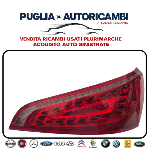 Faro posteriore destro led - destro,