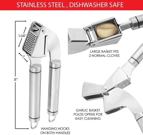 Chefs star press acciaio inox - star,