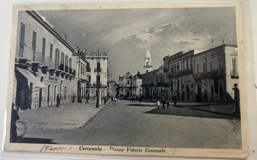 Cartolina cerignola foggia - di,